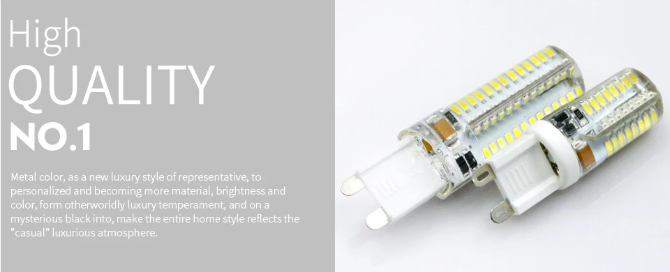 YNL 10 шт. лампада G9 светодиодный светильник 220V 3W 2W 3014 SMD3014 360 Угол луча Luz Bombillas лампады de светодиодный G9 светильник лампы Точечный светильник