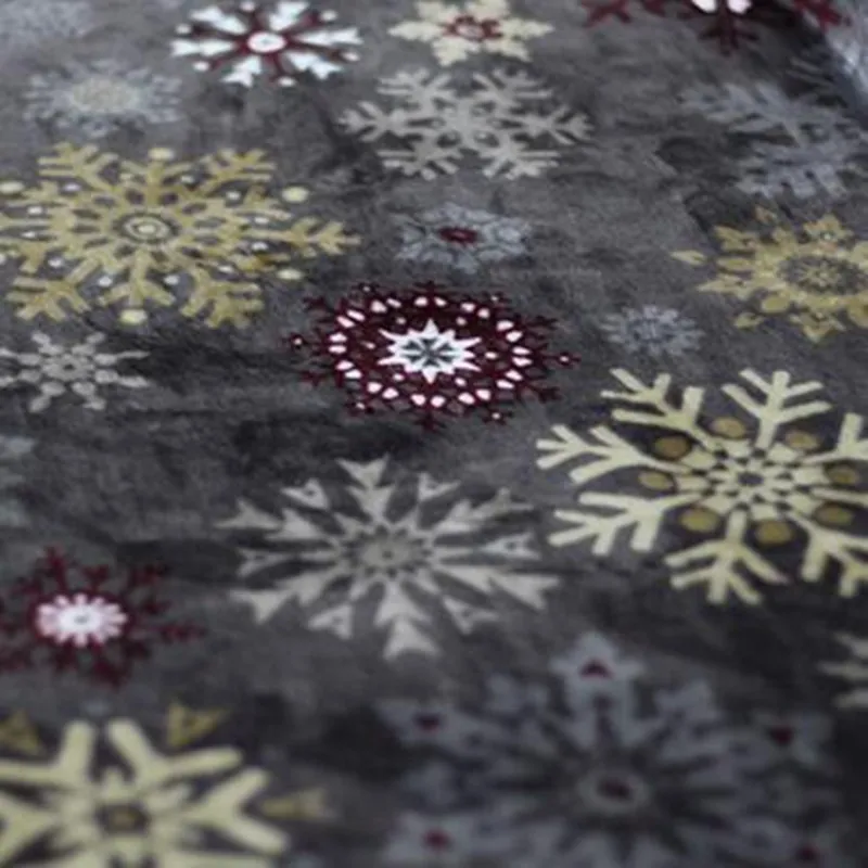 Заводская цена большое Фланелевое покрывало для дивана с рисунками из