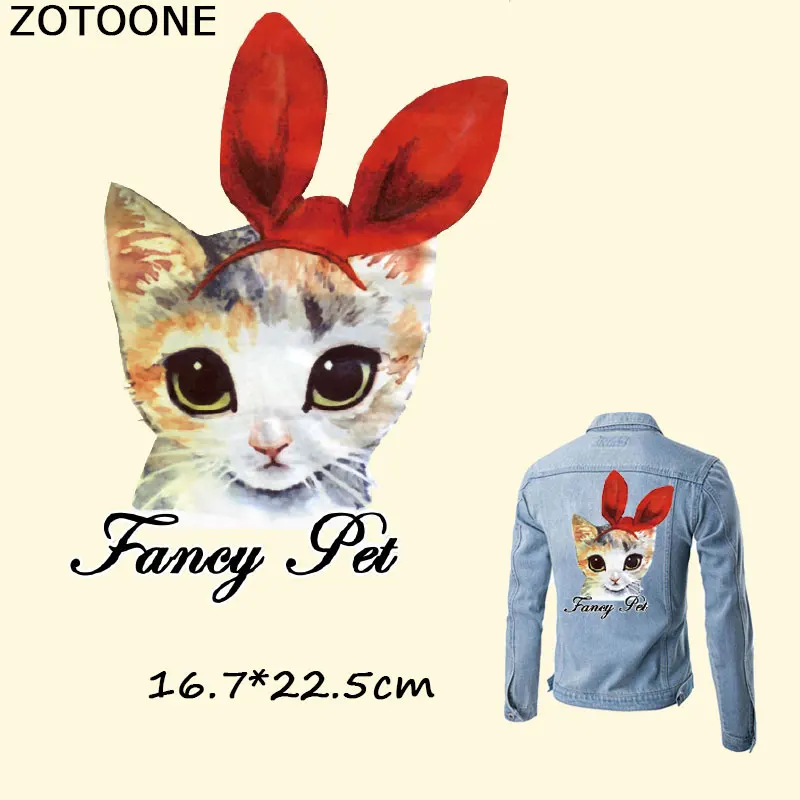 ZOTOONE Милая модная одежда для животных с бантом и принтом в виде кошки Pathes одежды