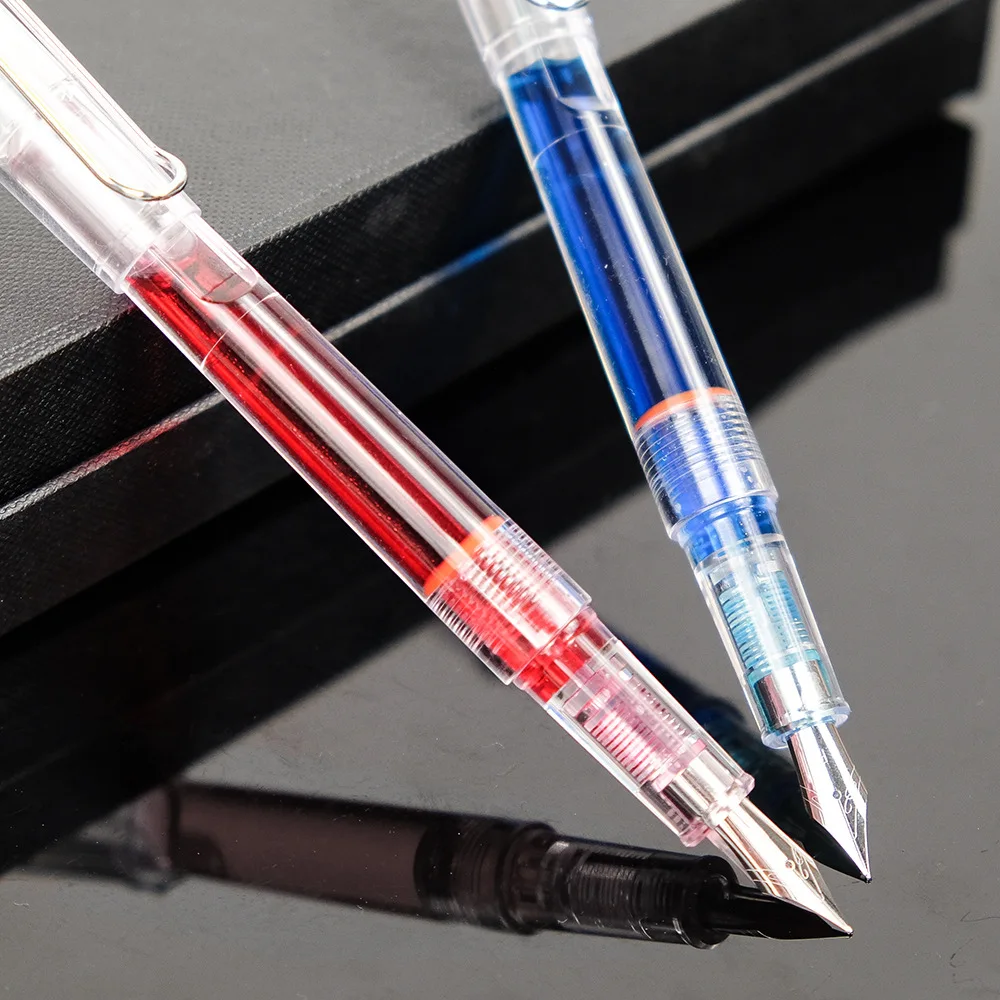 1 шт. студент прозрачная модель перо с горный хрусталь практикующих офисные