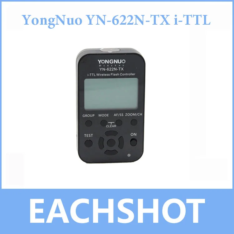 

YongNuo YN-622N-TX i-TTL LCD wireless flash controller wireless flash trigger transceiver For Nikon DSLR