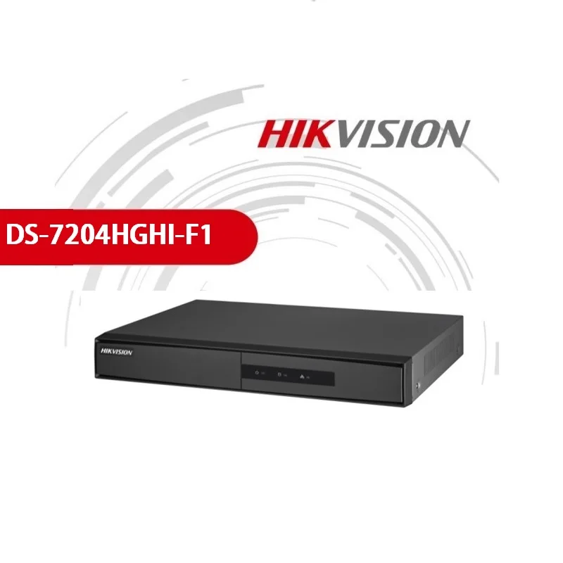 HIKVISION английская версия DS 7204HGHI F1 1080 P 4CH CCTV XVR для аналогового/HDTVI/AHD/IP камера 1
