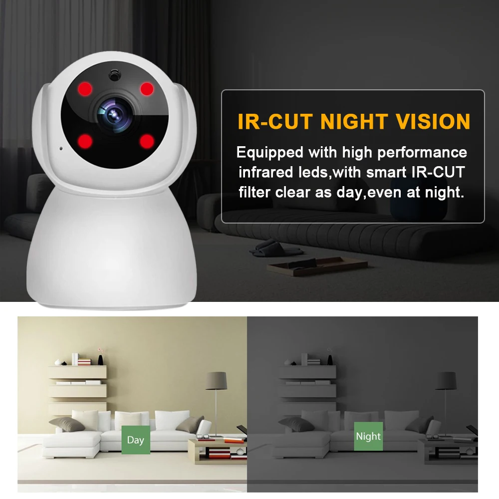 Wi Fi 1080P P2P наружная беспроводная ip камера I R Cut безопасности ночного видения 2.0MP