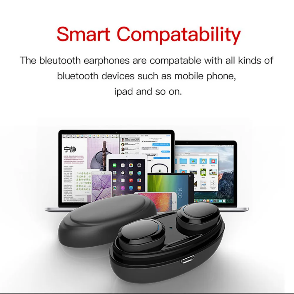 Bluetooth 5,0 наушники TWS настоящие беспроводные наушники стерео 3D наушники спортивные водонепроницаемые Игровые наушники с двойной микрофон громкой связи