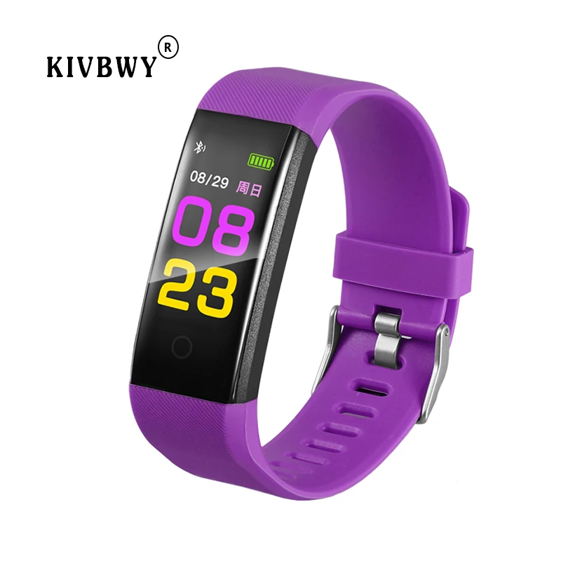 KIVBWY Smart Watch Bracelet Men Women Heart Rate Monitor Blood Pressure Fitness Tracker for ios android +BOX | Электроника