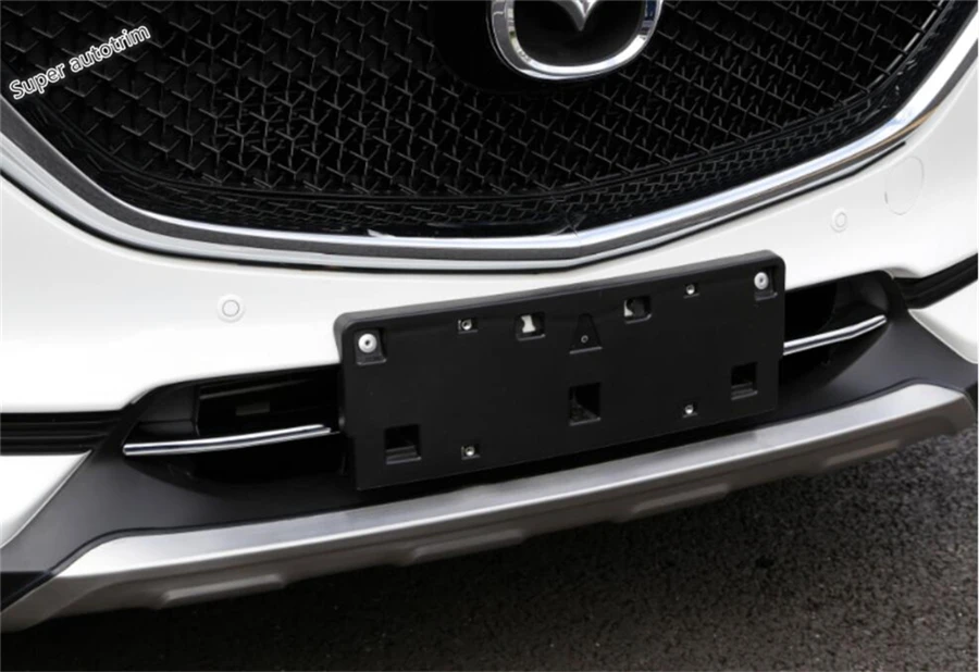 Передняя Нижняя решетка для гриля Lapetus Накладка Mazda CX 5 CX5 2017 2021 аксессуары из АБС