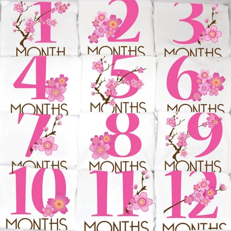 flower 1 YSCULBUTOL/красивый розовый и фиолетовый комбинезон с цветочным принтом, 12 месяцев, комплект с короткими рукавами из хлопка, идеальный подарок для маленькой девочки - Цвет: flower 1