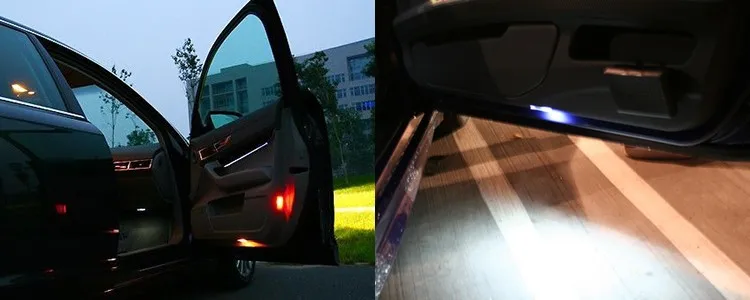 Светодиодные лампы для дверей автомобиля Mercedes Benz W203 W209 W240 W639 C Class SLK CLK SLR C-Class 12 В |