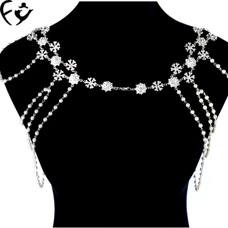 Корейская Свадебная подвеска на плечо для невесты популярные цепочки волос