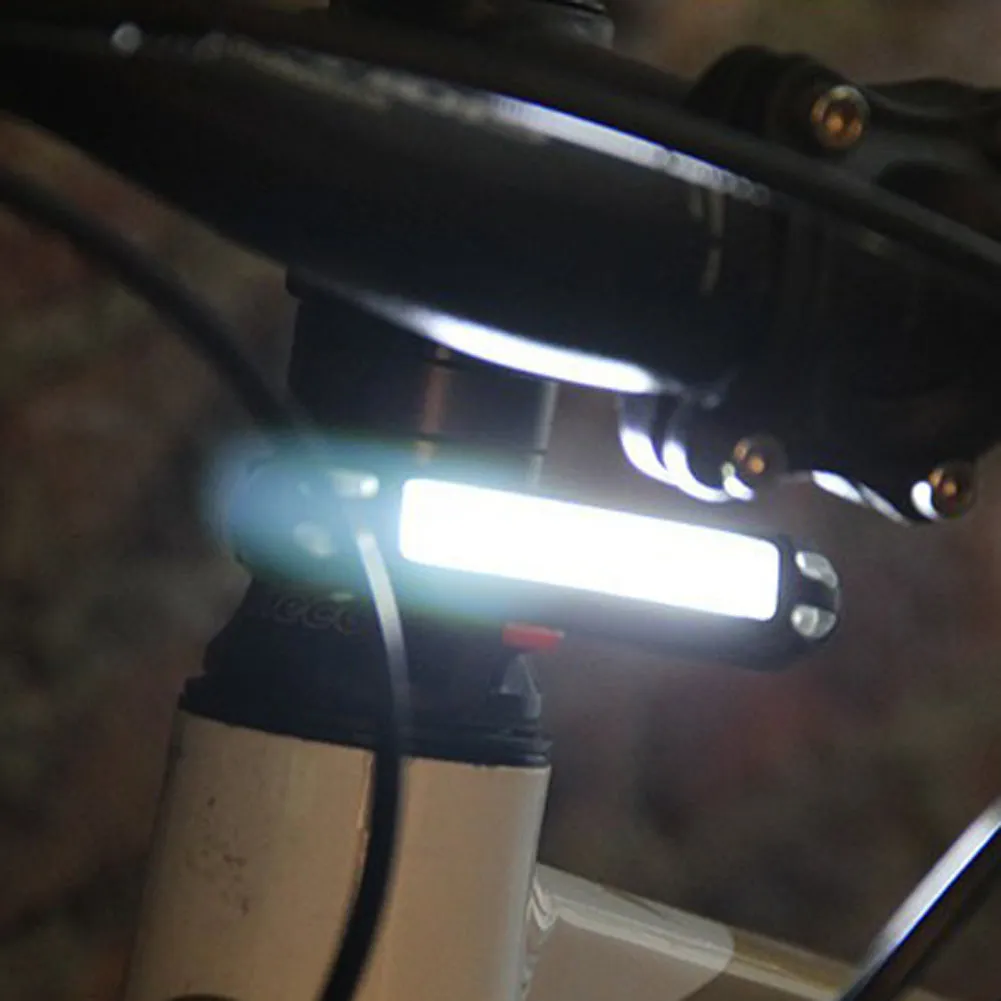 Передний светодиодный фонасветильник для велосипеда 100 лм зарядка через USB|led light