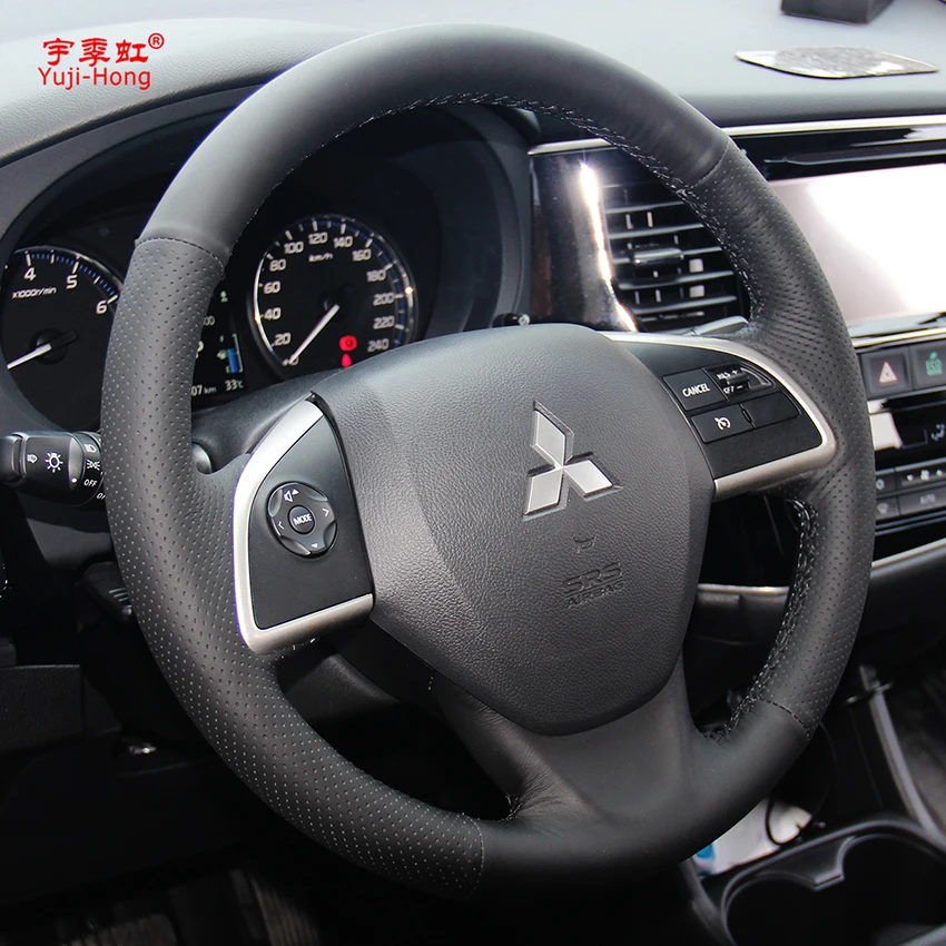 PONSNY Чехлы для руля из искусственной кожи Mitsubishi Outlander 2006 2012|Подшипники