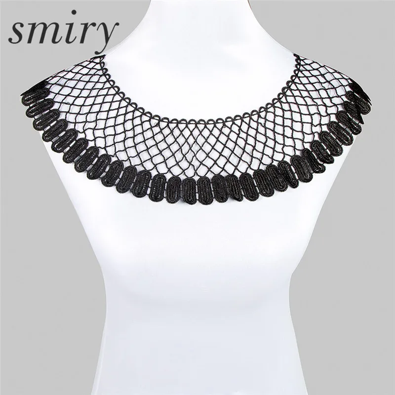 1 шт. элегантная Цветочная кружевная ткань Smiry с вышивкой для воротника|lace