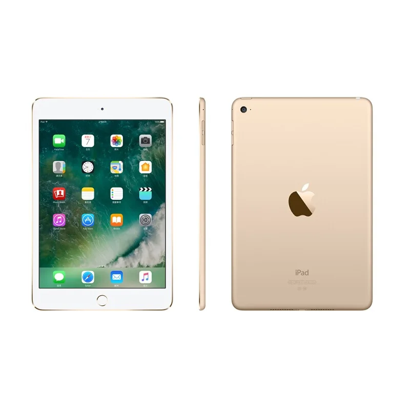 Оригинальный Apple iPad Mini 4 7 9 дюймов Планшеты ПК 128G Wi-Fi retina Дисплей A8 чип два HD камер 10