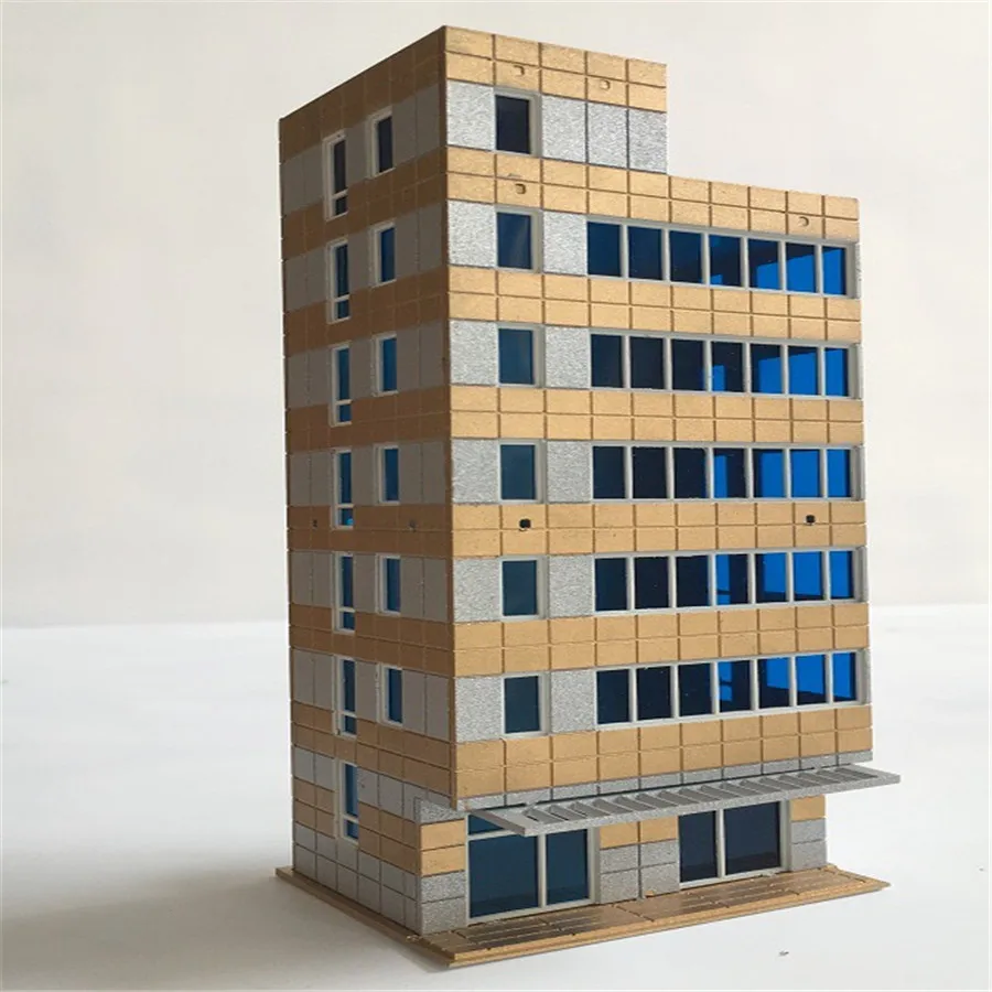 2 шт./лот архитектурная модель n scale building для компоновки поезда n|Наборы сборки