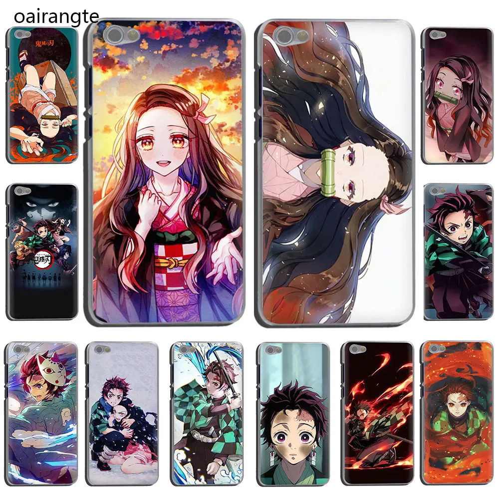 Жесткий чехол для телефона Kimetsu no Yaiba с аниме демоном, для Xiaomi Redmi 5 Plus GO 6A S2 Note 8 5 6 7A Pro 4x K20 pro