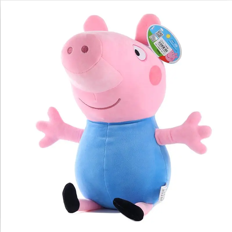 Peppa pig игрушки Джордж pepa Pig Семейные Плюшевые 19 см мягкие куклы вечерние украшения