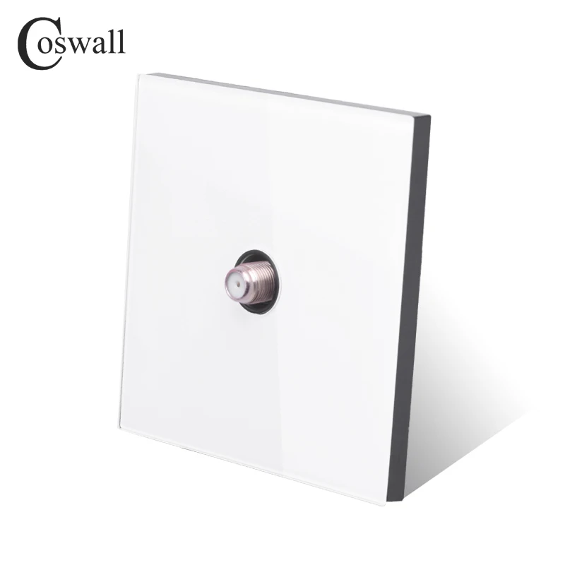 Coswall 2018 Новое Поступление Хрустальная панель из закаленного стекла настенная