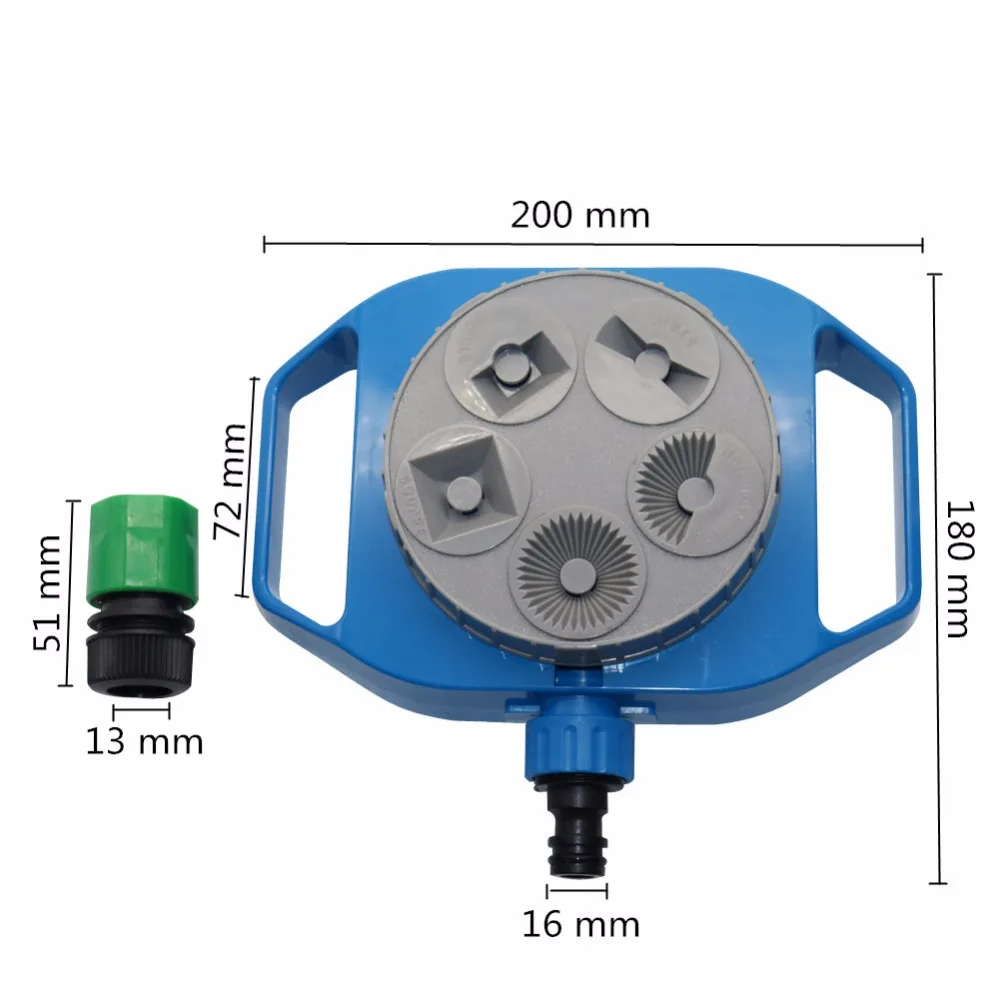 5 функциональный разбрызгиватель регулируемый распылитель высокого давления