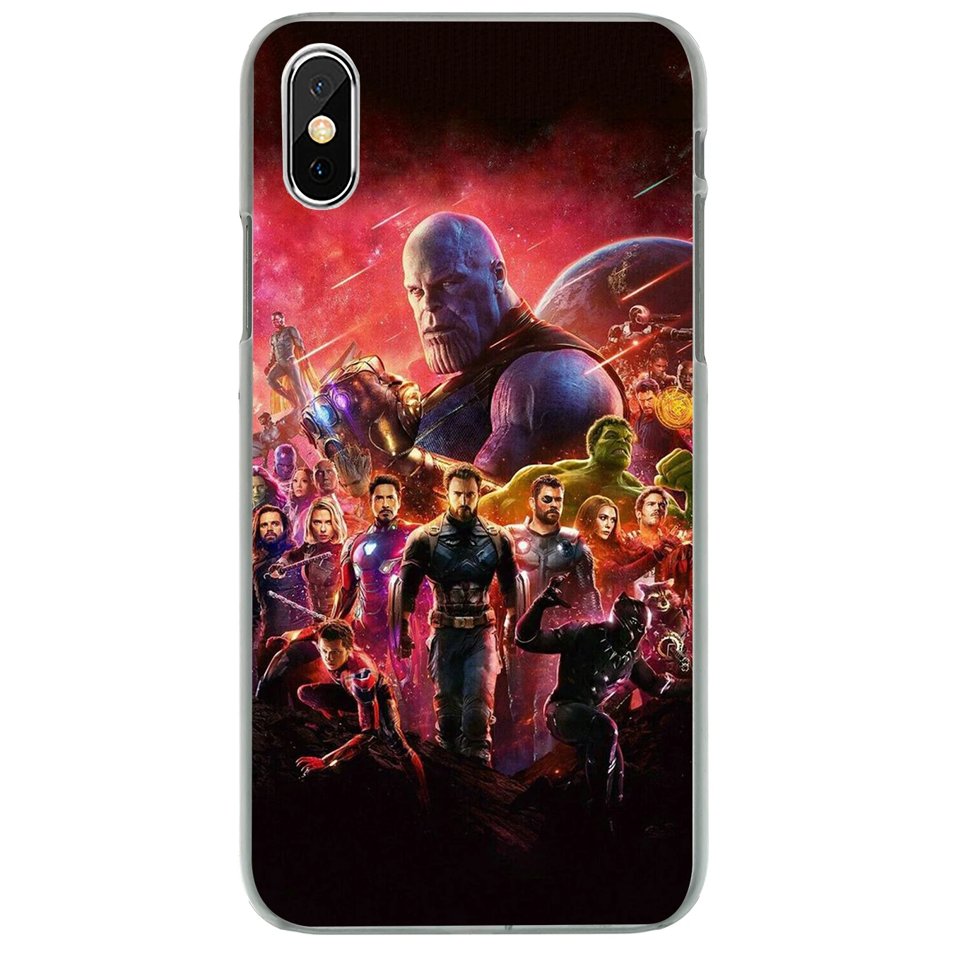 Чехол для телефона Lavaza Marvel, Мстители, Бесконечная война, танос, чехол для телефона для iPhone XR X XS 11 Pro Max 10 7 8 6 6S 5 5S SE 4 4S - Цвет: 23