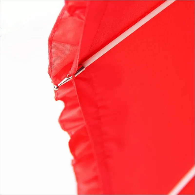 Зонтик Bumbersoll Женский зонтик красного цвета в форме сердца Свадебный от солнца и