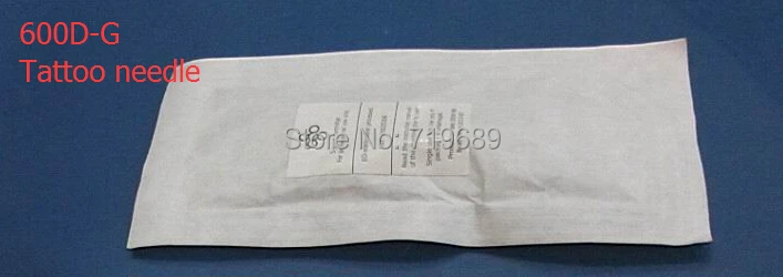 Стерилизованные одноразовые тату иглы 100 шт./лот 600D G 1RL для перманентного макияжа
