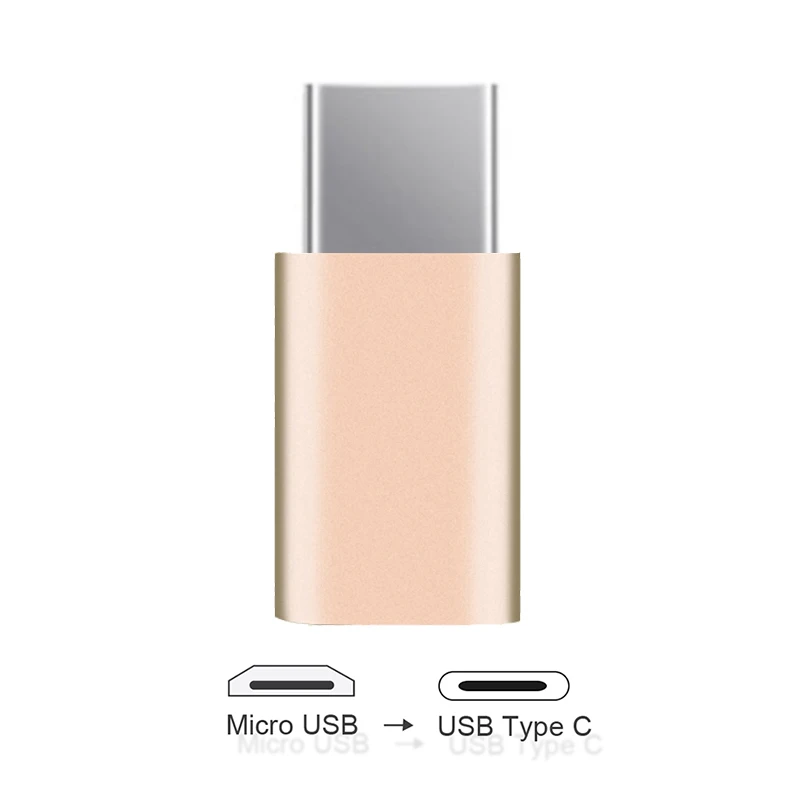 Mini usb type-C штекер Micro USB Женский usb-c переходник conventer адаптер разъем для поддержки зарядки передачи данных xiomi