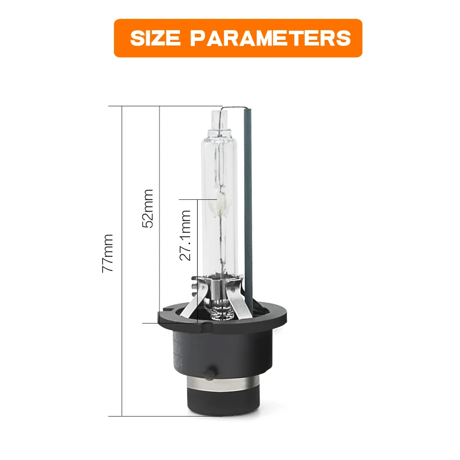 SHUOKE Xenon HID D4S Ultra Life фары лампы 12 В 35 Вт 3200Lm 4300K 5000K 6000K 3000h срок службы 2 шт. Бесплатная