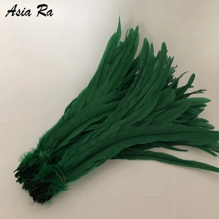 Перо петушиного хвоста темно зеленые цвета перо сделай сам аксессуары для одежды