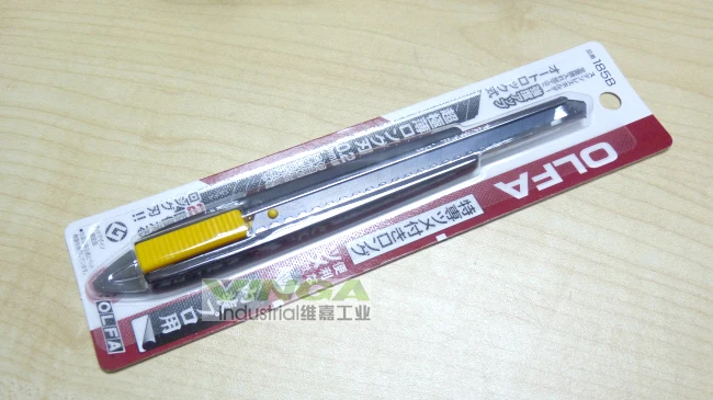 OLFA 9 мм ультра острый длинный черный нож Нескользящий Захват 185B|grip puller|grip tracksgrip pink