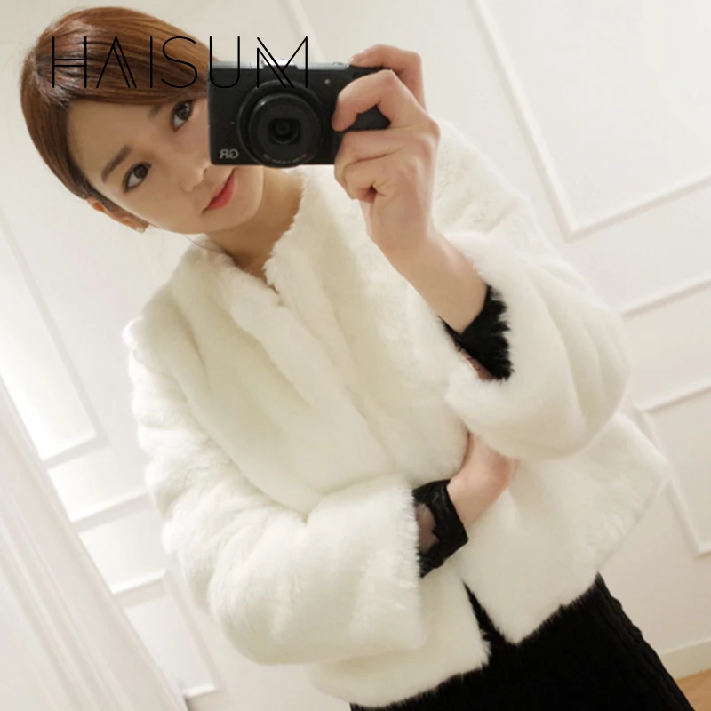 Новинка 2018 полный жилет с кроликом пальто круглым вырезом Женское из