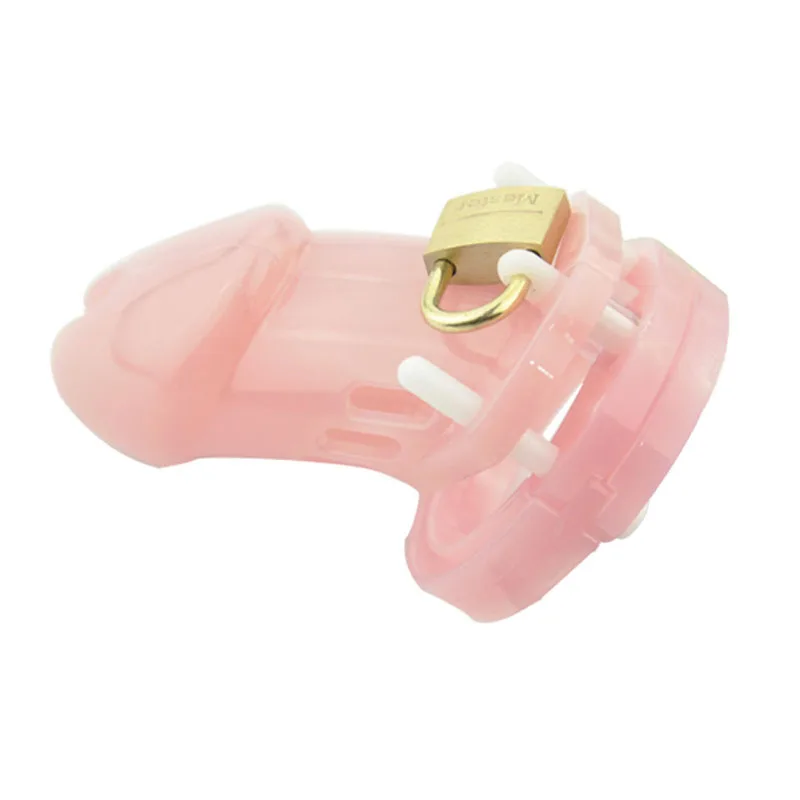 Пластиковое кольцо на пенис с замком мужское устройство верности cb6000 cbt БДСМ секс