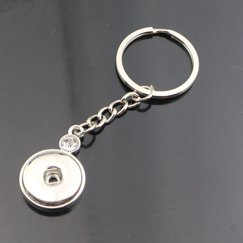 Модный простой круглый металлический брелок для ключей сделай сам 12 шт./лот 18 мм|fashion keychain|keychain fashionkeychain metal |