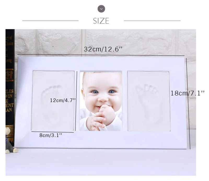 Детское платье в европейском стиле DIY отпечаток Handprint след фото для домашнего