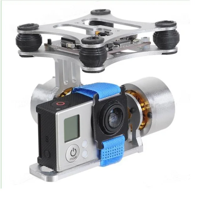 Специальная антенна FPV Gopro3 Dog 3 двухосевой бесщеточный карданный подвес PTZ Gopro 2