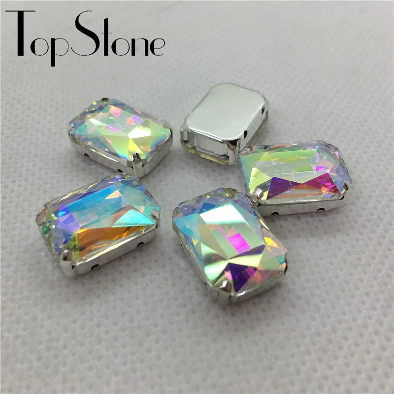 Все формы размеров цветные кристаллы пришить на Стразы Стеклярус для шитья камня