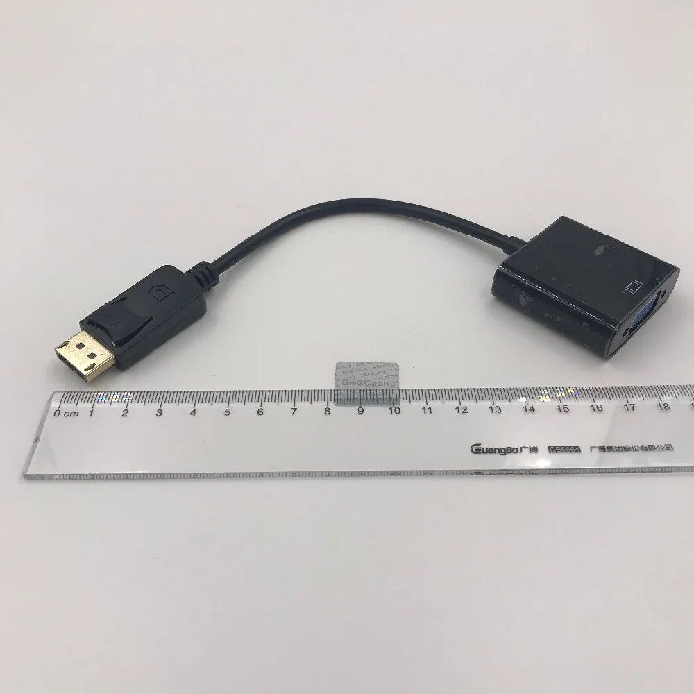 Адаптер DisplayPort для VGA адаптер Male-Female кабель DP-VGA с поддержкой конвертера 4K 1080P