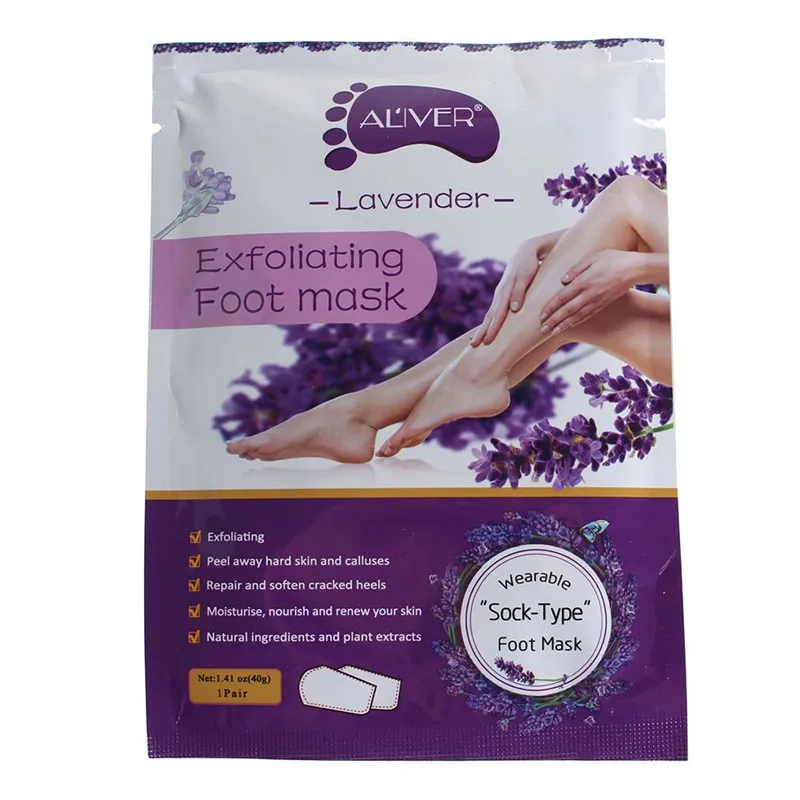 1 пара Горячая Распродажа брендовые Отшелушивающий отшелушивающая маска для ног