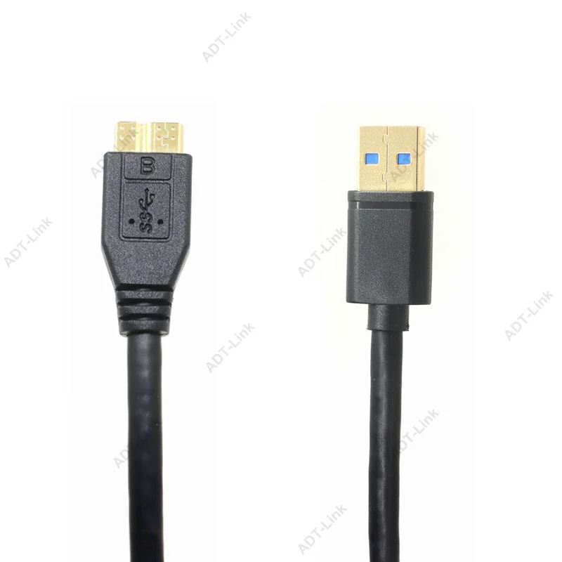 Кабель-удлинитель с USB 3 0 штекер на Micro B кабель для быстрой зарядки и передачи