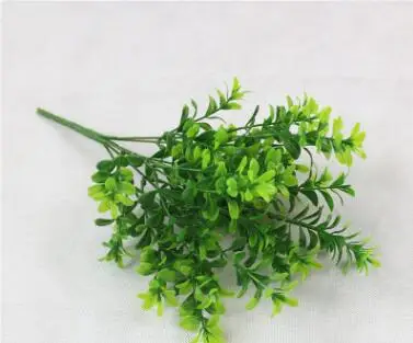 13 yulancao YO CHO Plante Artificielle 7 вилок имитация пластиковых папоротников трава зеленые листья поддельные растения для украшения дома и сада на открытом воздухе - Цвет: 13 yulancao