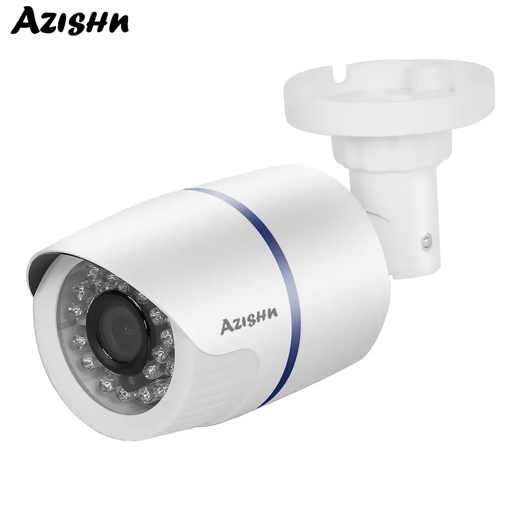 AZISHN аналоговая камера 800TVL 1000TVL 960H Bullet CCTV с IR CUT дневное ночное видение наружная