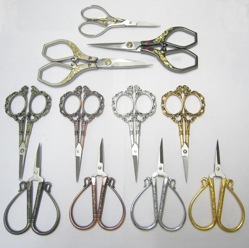 Вышивка ремесла Винтаж Европейский крест ZAKKA ножницы для ткани шитье своими