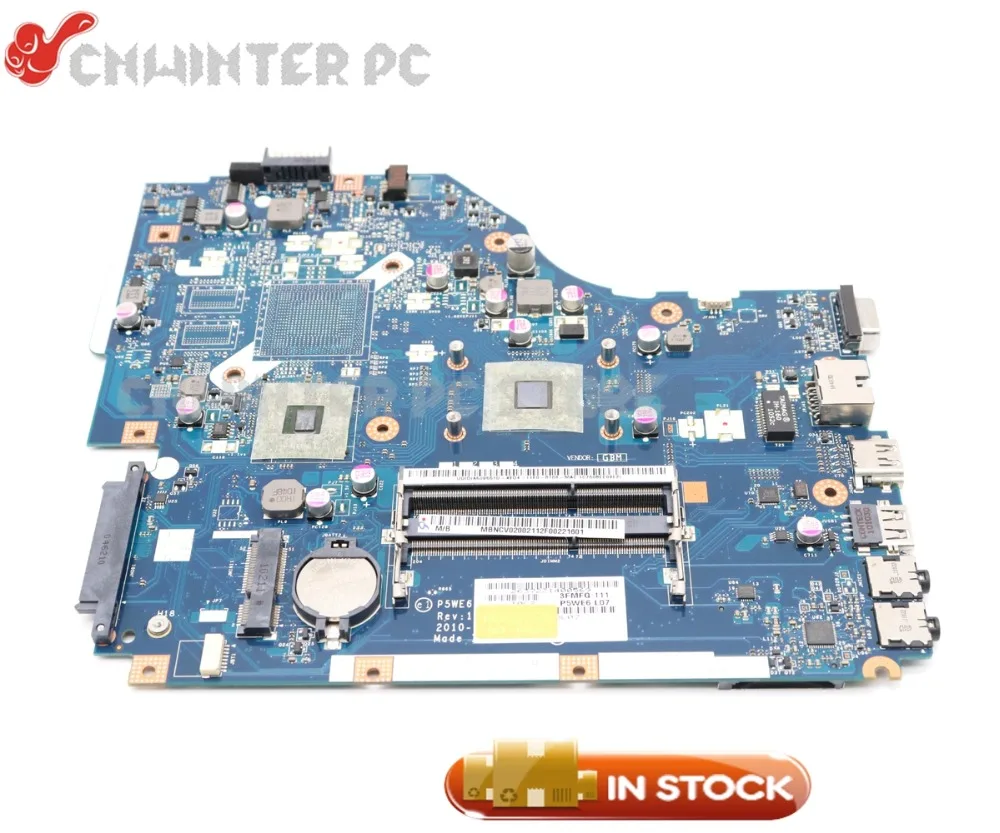 Материнская плата NOKOTION MBNCV02002 MB.NCV02.002 для ноутбука Acer aspire 5253 5250 P5WE6 LA 7092P DDR3