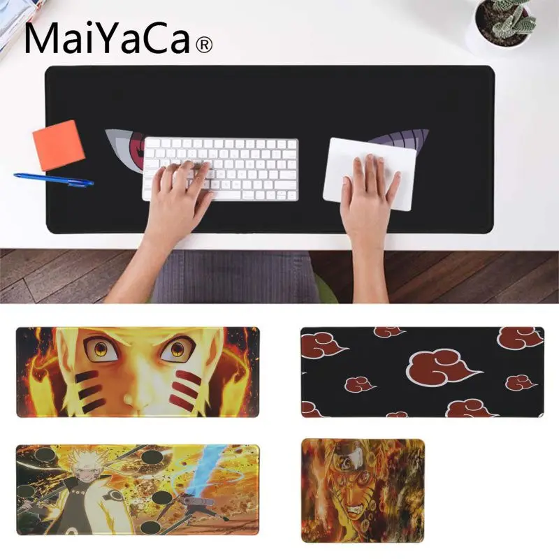 MaiYaCa Нескользящие ПК Наруто Япония Аниме игровые коврики для мыши Коврик для мыши Notbook компьютерный игровой коврик для мыши Клавиатура коврики для мыши