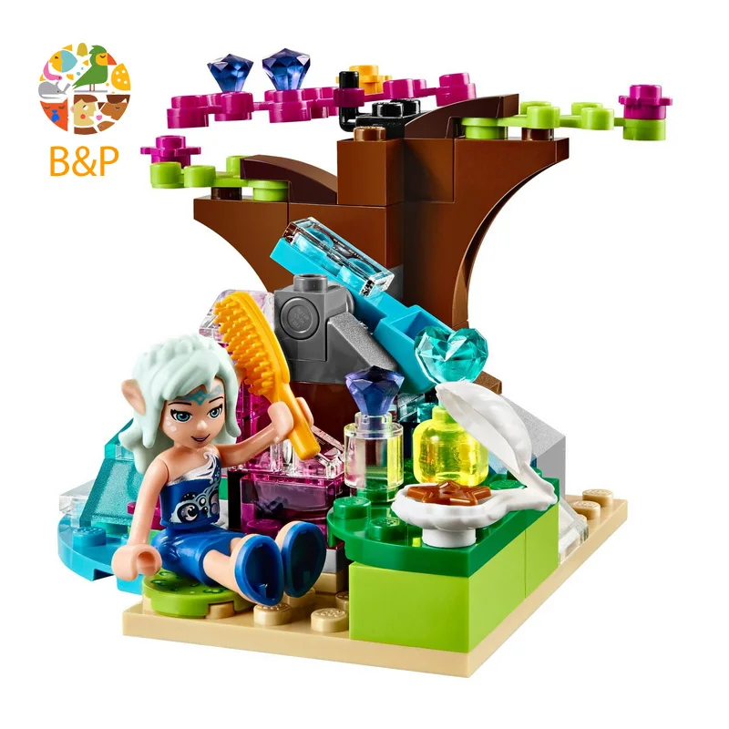 Bela Elves 10500 сказочные эльфы водный дракон Строительные кирпичи наборы блоков