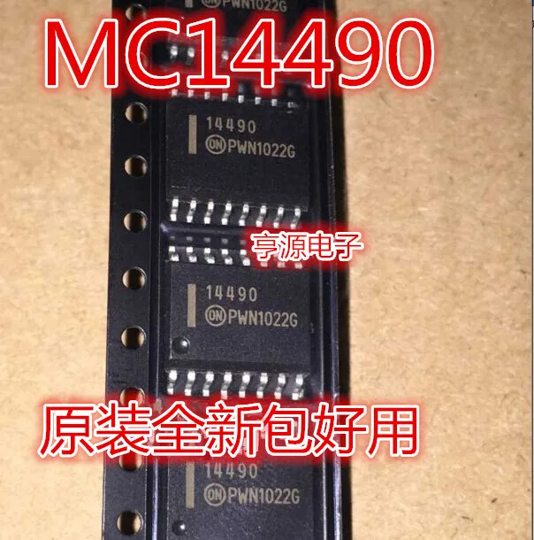 MC14490 MC14490DWR 14490 оригинал! Преимущество! Точка|Реле| |