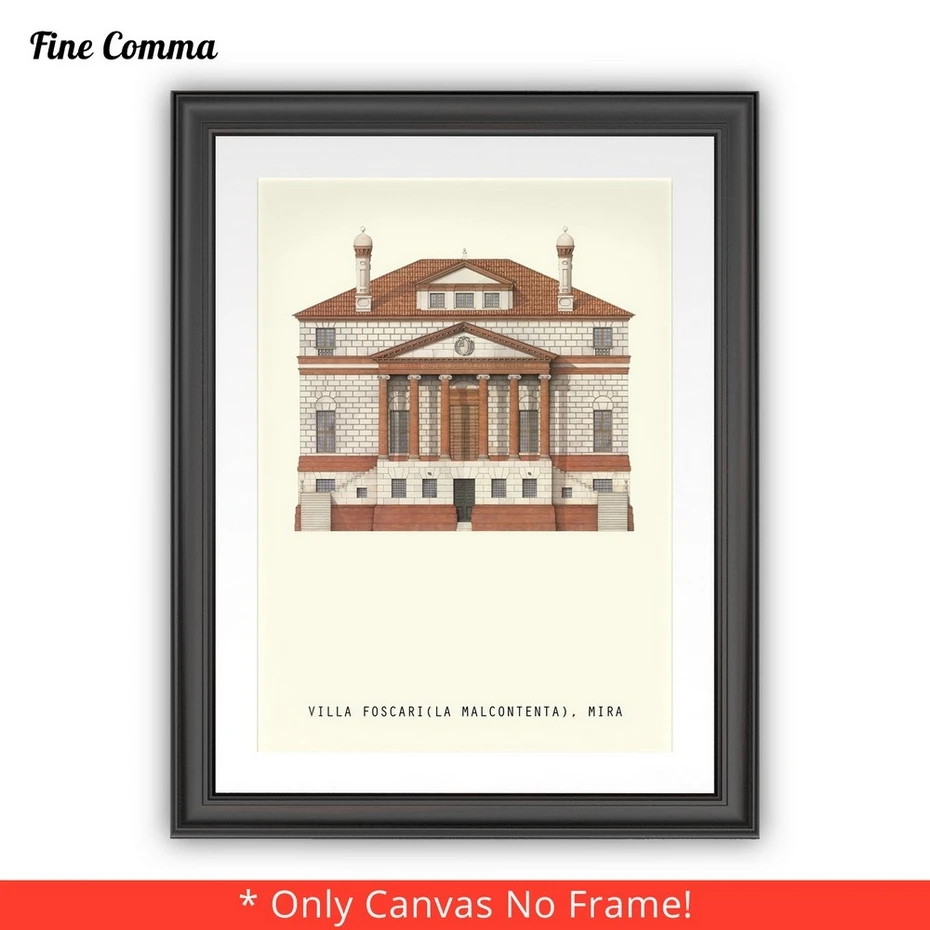 Плакат настенный художественный принт Печать на холсте известная архитектура в Европе Венеция Флоранс Париж Франция картины для гостиной