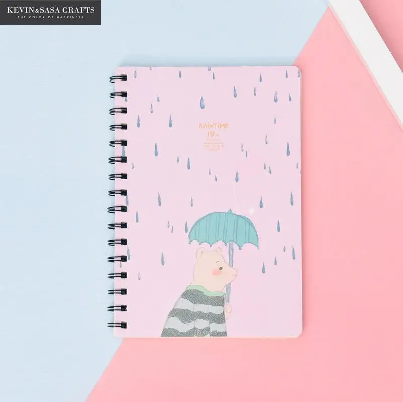 Блокнот милый 72 листов 2017 планировщик альбом для рисования дневник книга записей