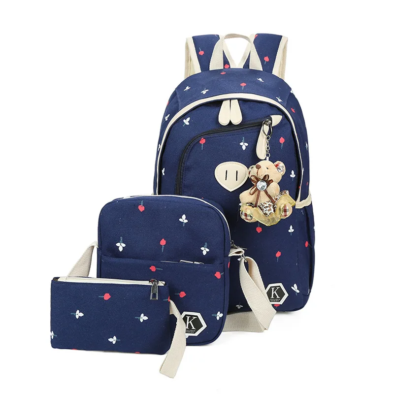 Новинка 2019 детские школьные сумки с принтом для девочек-подростков легкие