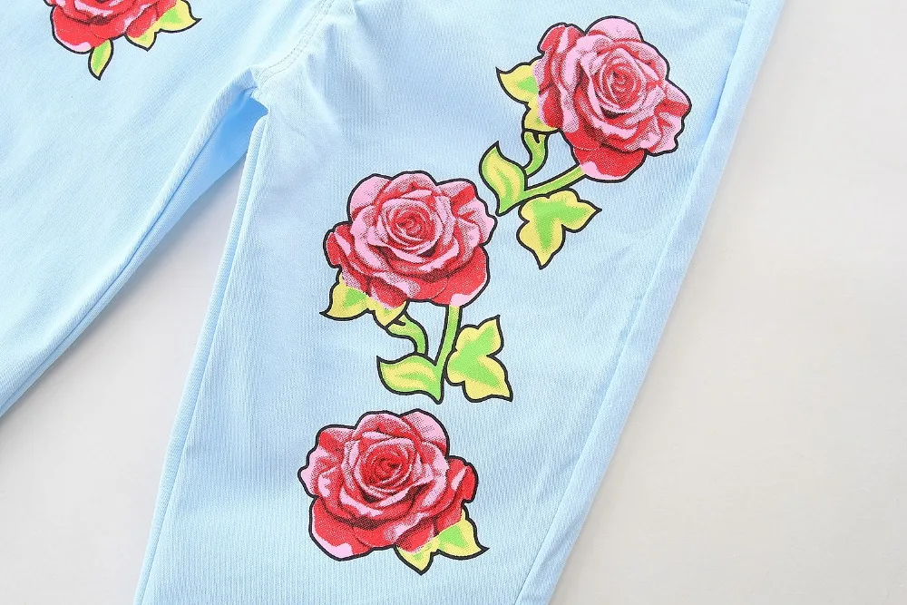 Новый летний модный синий топ с рукавом реглан в европейском и американском