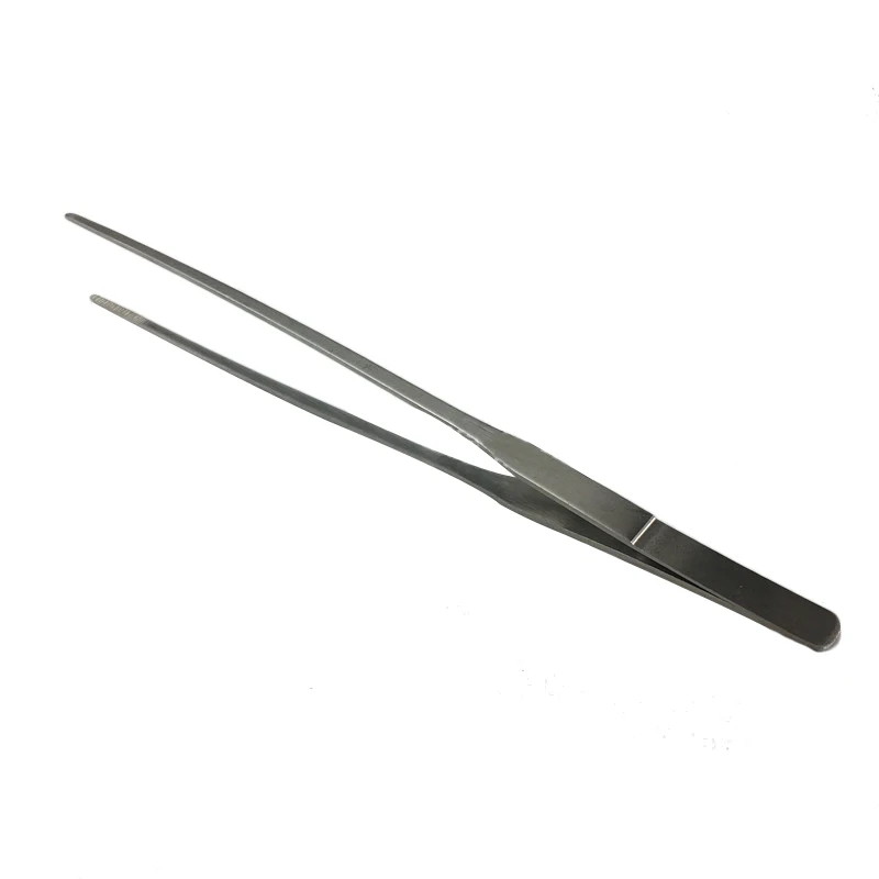 New Straight/Elbow Stainless Steel Tweezers Pliers Aquarium Tool Fish Tank Aquatic Plants Forceps Clip For Cleaning | Дом и сад
